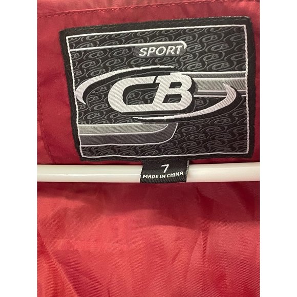 CB Sport boys youth vest-sweater jacket in size 7 pre-owned - Picture 3 of 11